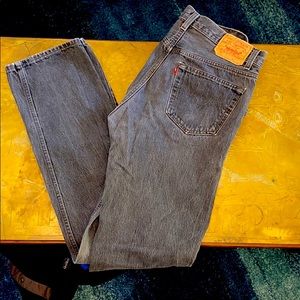 Levi's Vintage 501 Grey Jeans 34x36